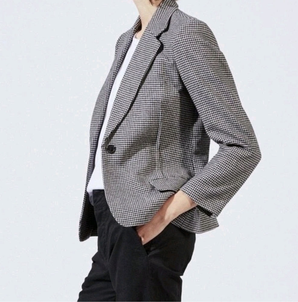 NWT. Nili Lotan Houndstooth Humphrey Jacket